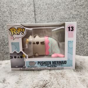 Funko POP! 2019 Vinyl Pusheen the Cat Cute Kawaii Kitty Mermaid Figure #13